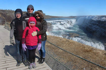 The Girard family's travel adventures