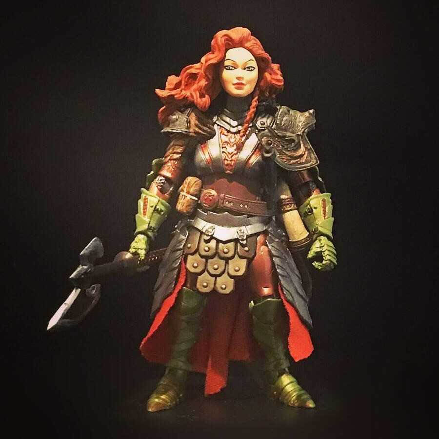 Mythic Legions Female Dwarf custom