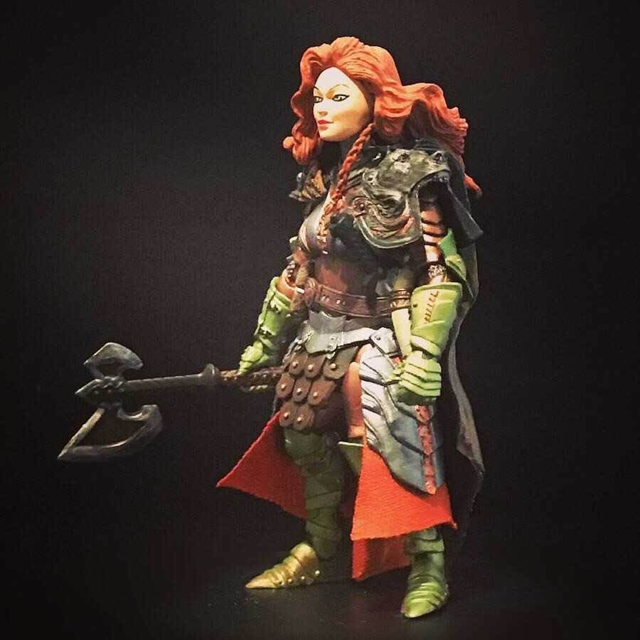 Mythic Legions Female Dwarf custom