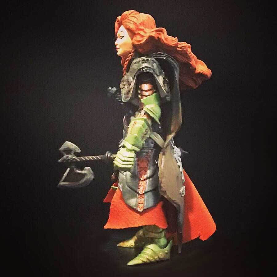 Mythic Legions Female Dwarf custom