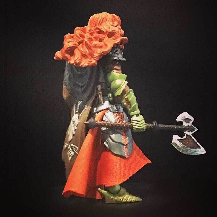Mythic Legions Female Dwarf custom