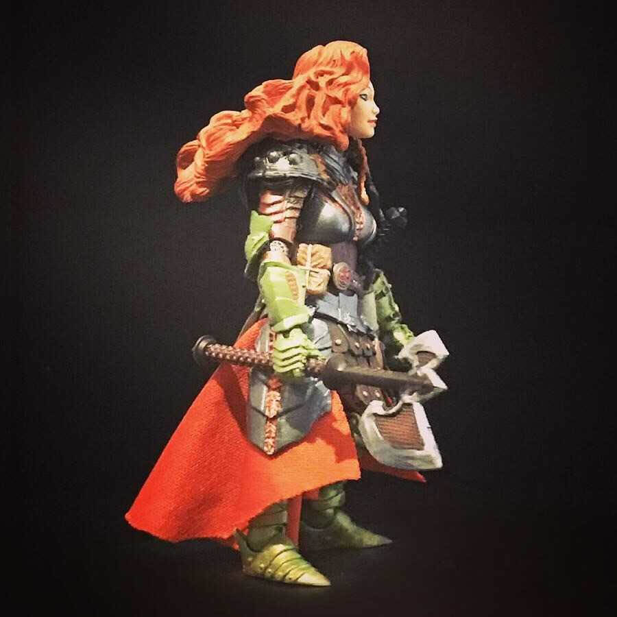 Mythic Legions Female Dwarf custom