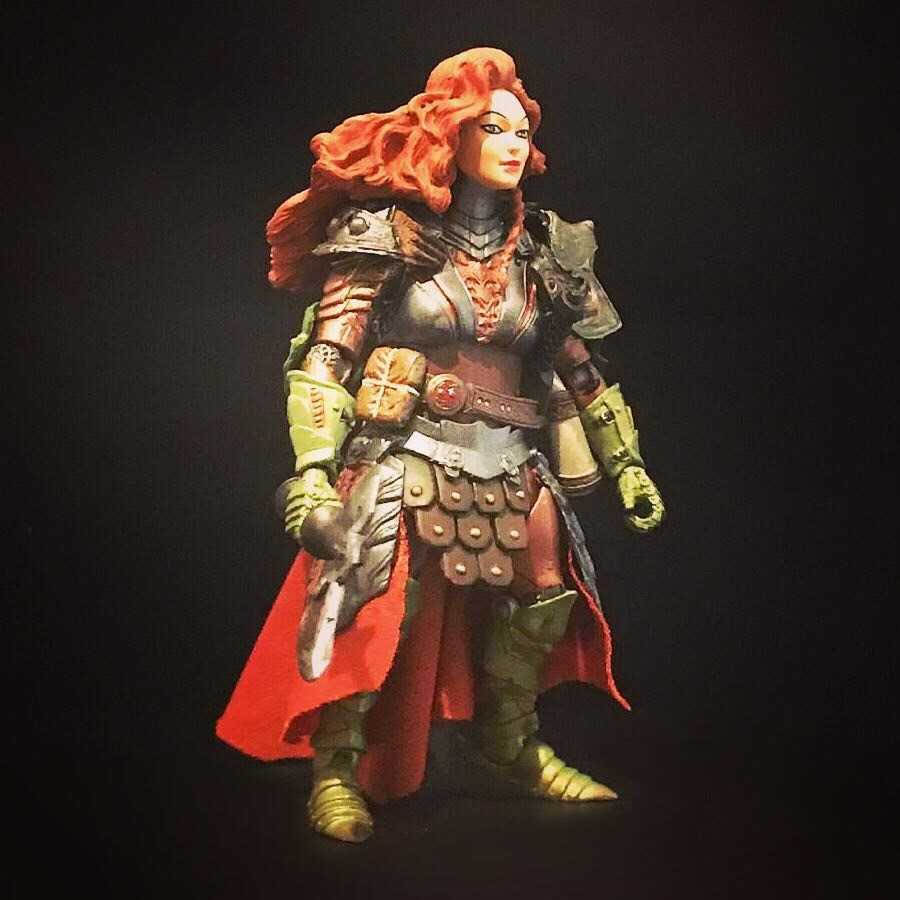 Mythic Legions Female Dwarf custom