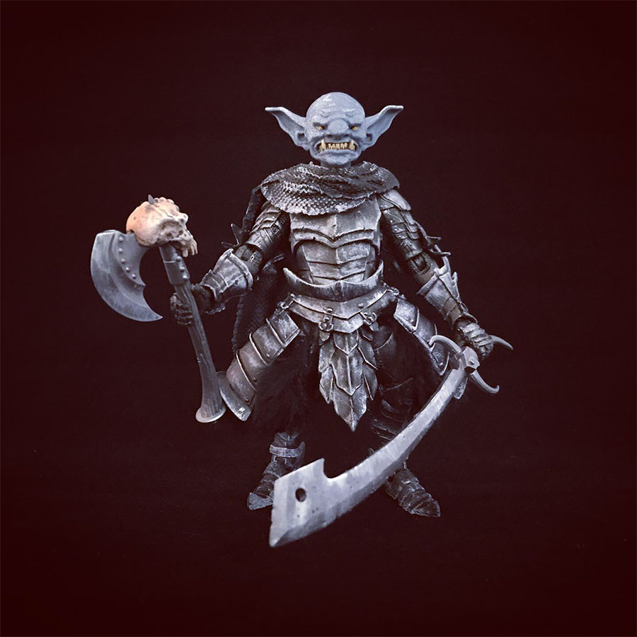 Mythic Legions frost goblin custom