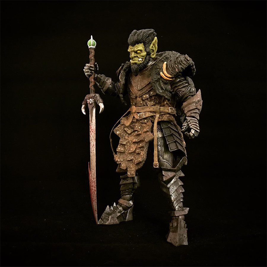 Mythic Legions Orc king custom