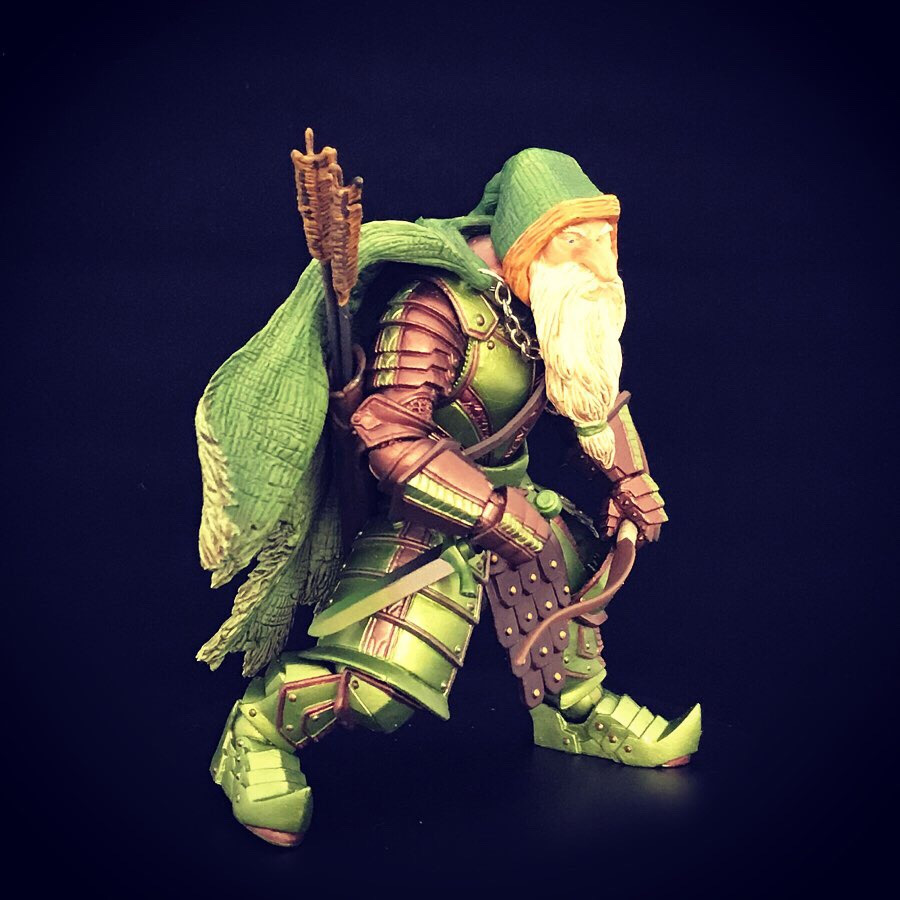 Mythic Legions dwarf ranger custom