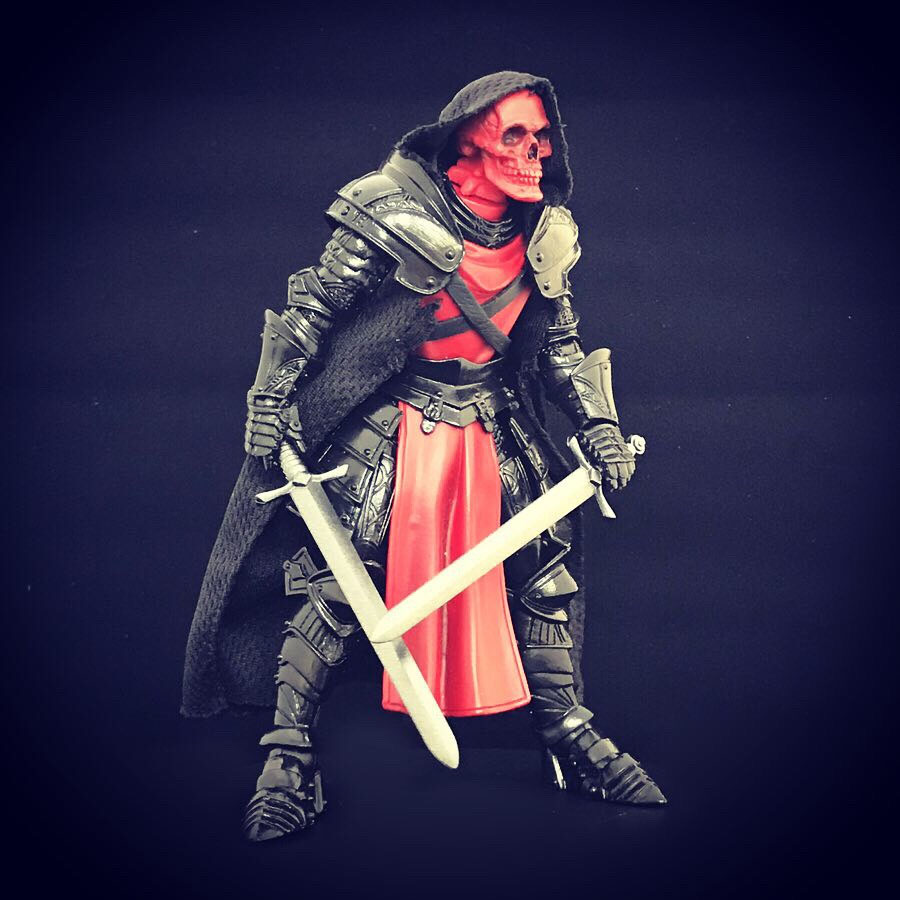 Mythic Legions Red Death Skeleton custom