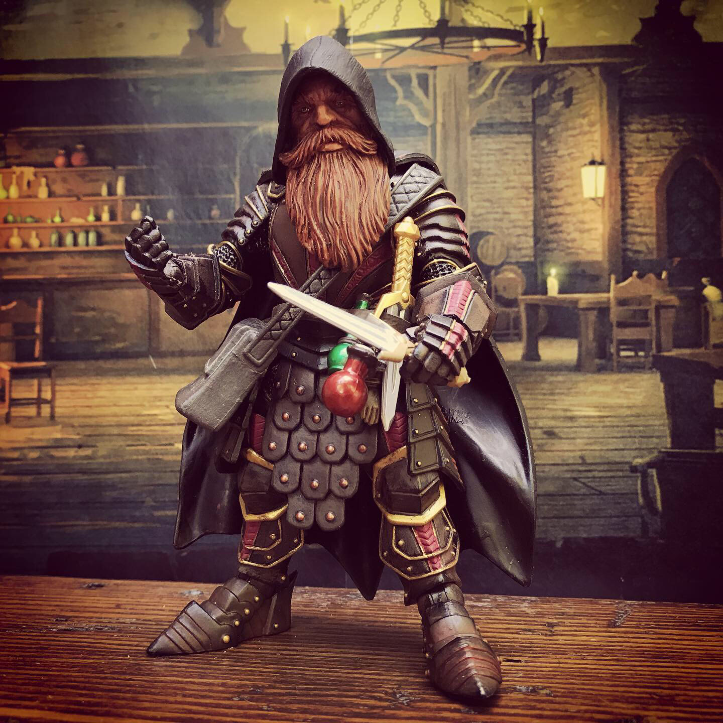 Mythic Legions dwarf thief custom