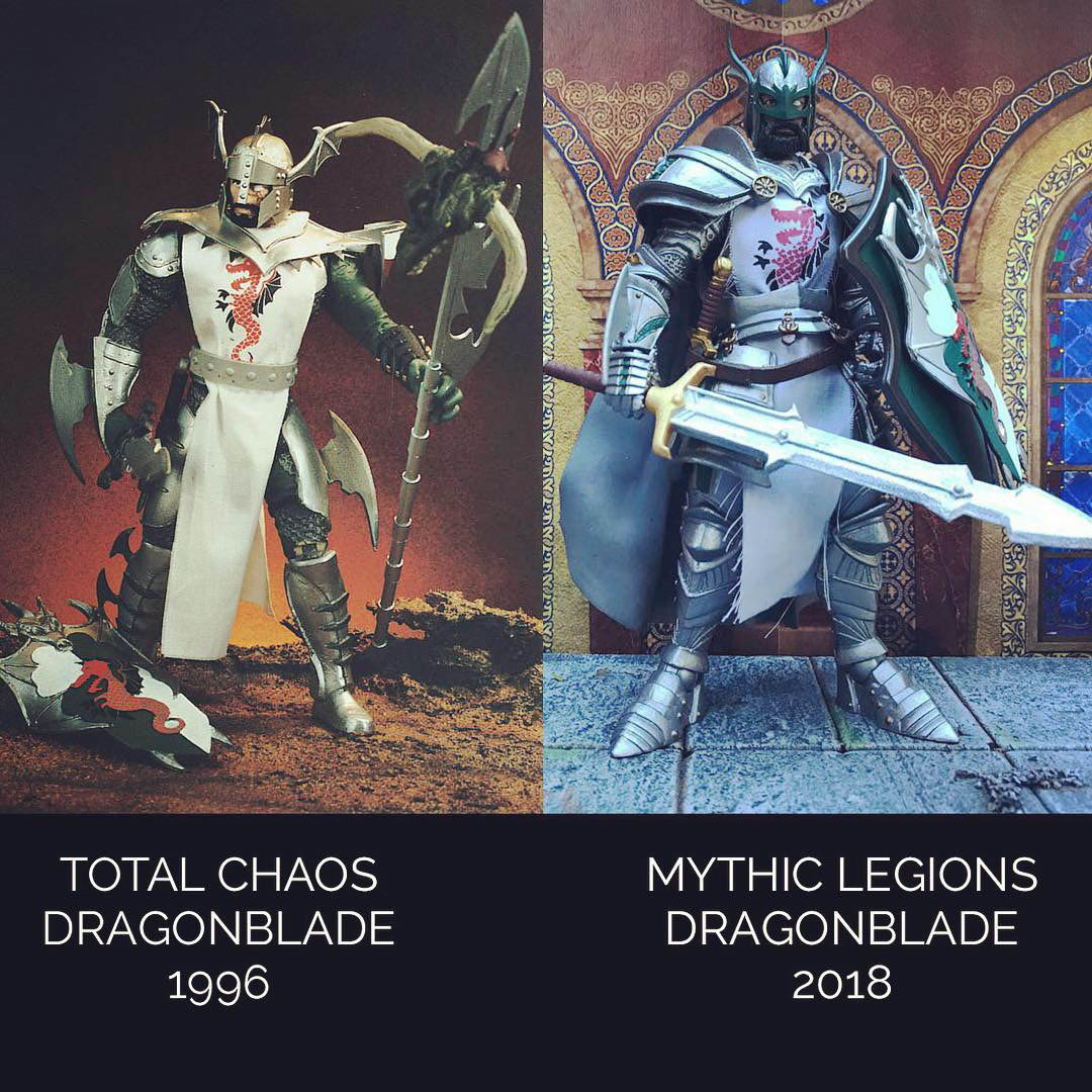 Mythic Legions Dragonblade custom