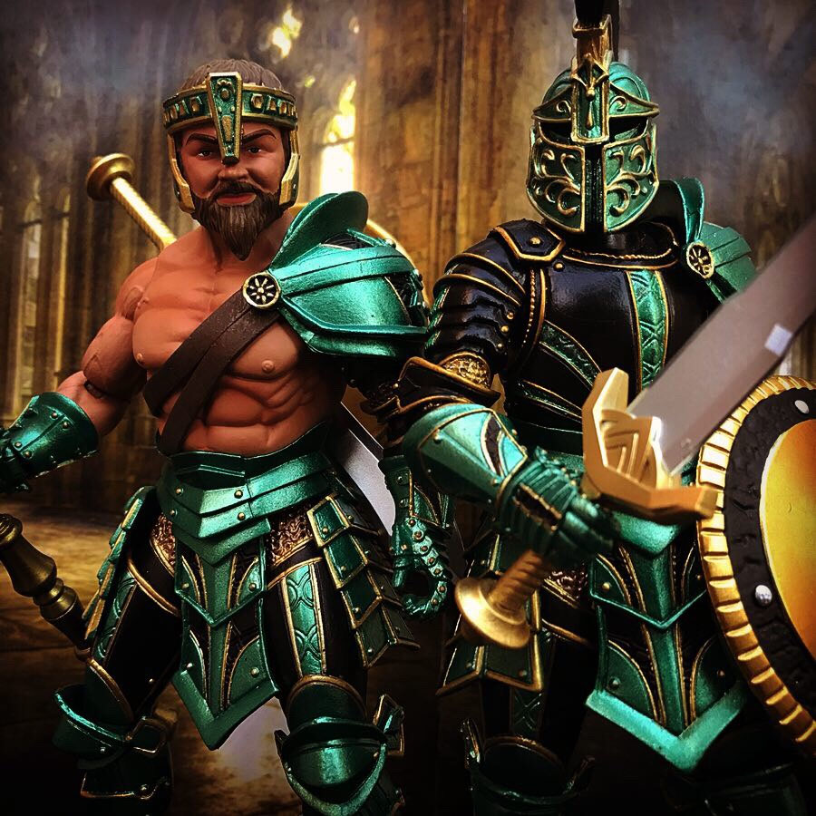 Mythic Legions Emerald Guard custom