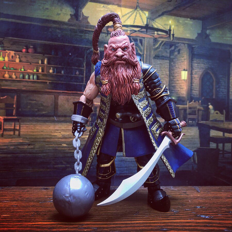 Mythic Legions dwarf pirate custom