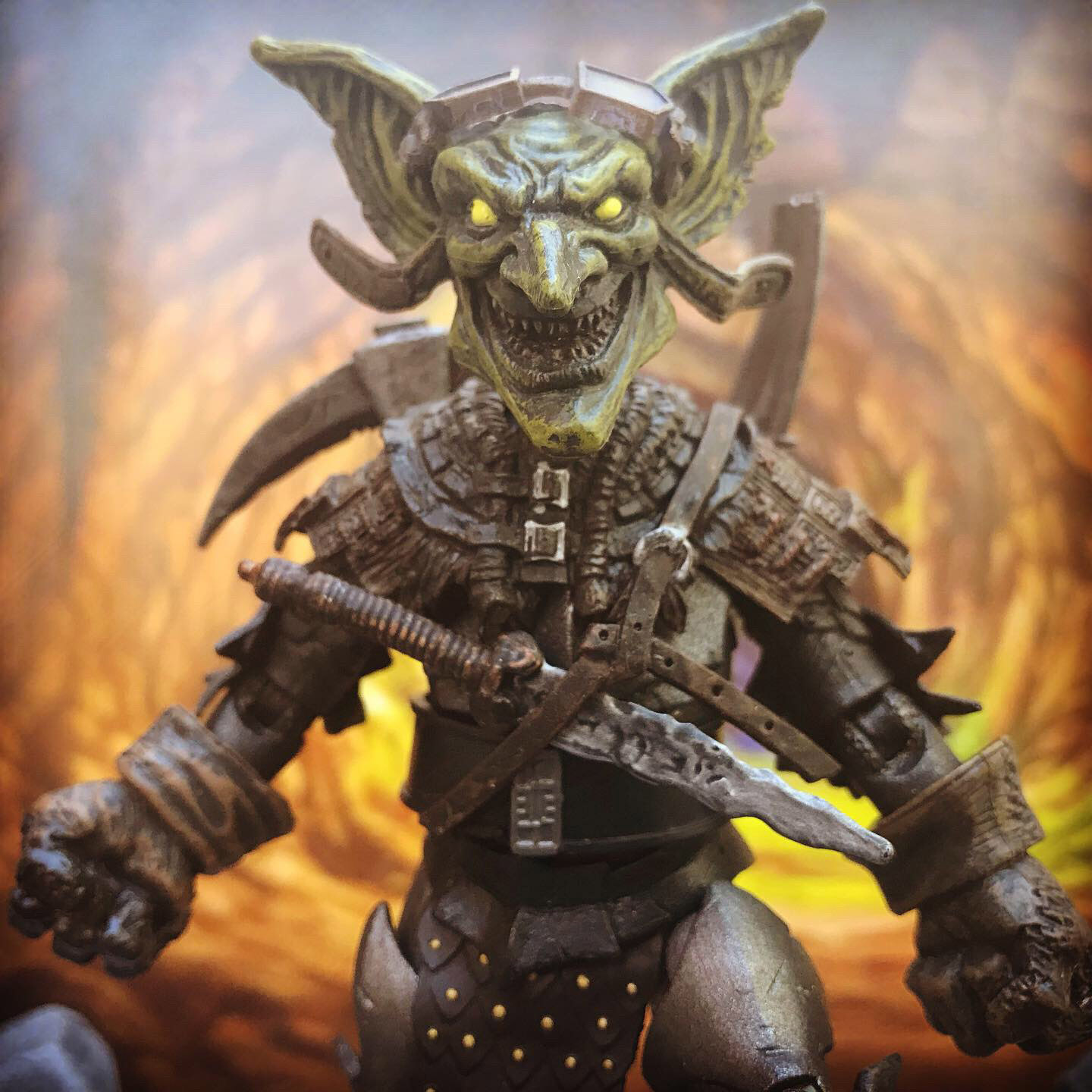 Mythic Legions goblin miner custom