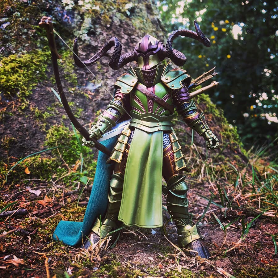 Mythic Legions female Silverhorn Sentry custom