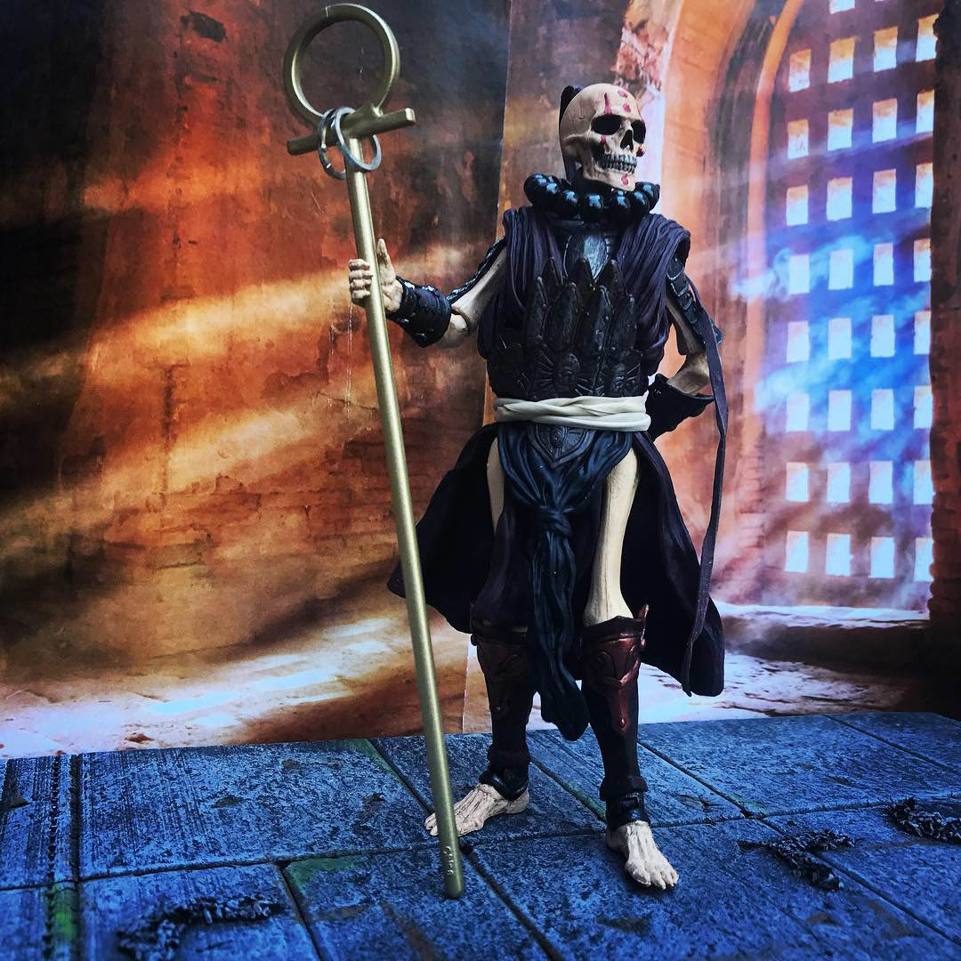 Mythic Legions Skeleton Monk custom