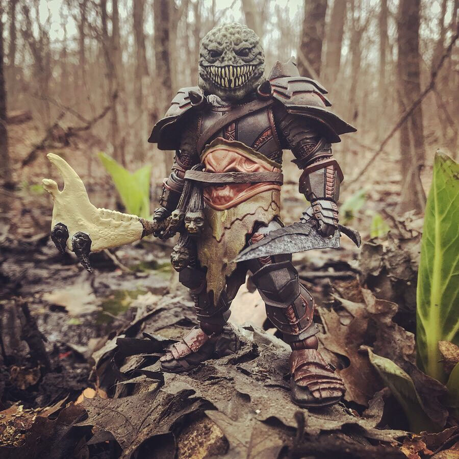 Mythic Legions custom Bog Goblin
