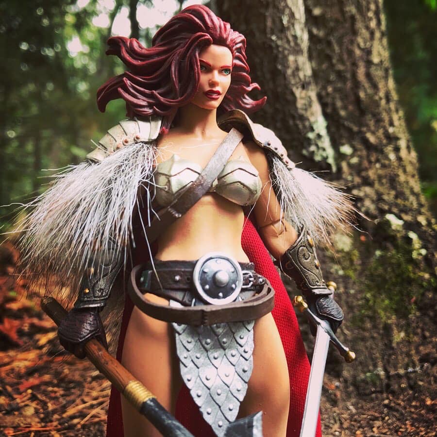 Mythic Legions Red Sonja custom