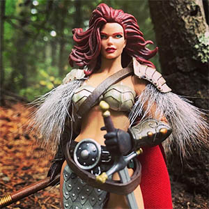 Mythic Legions Red Sonja custom