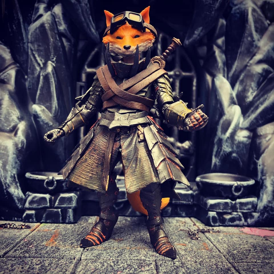 Mythic Legions Kitsune aviator custom