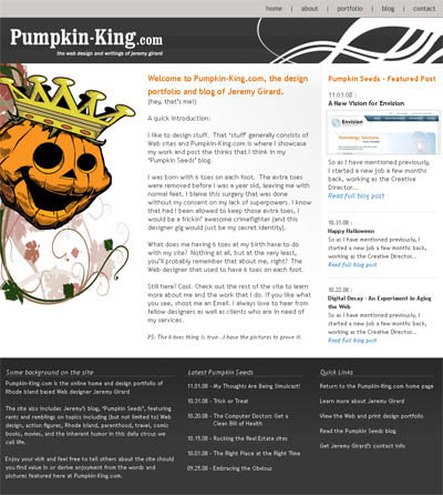 Pumpkin-King.com version 8