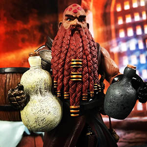 Mythic Legions Dwarf Monk brewmaster custom