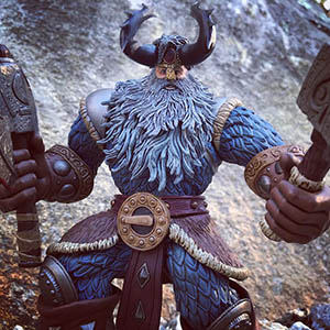 Mythic Legions Dwarf God custom